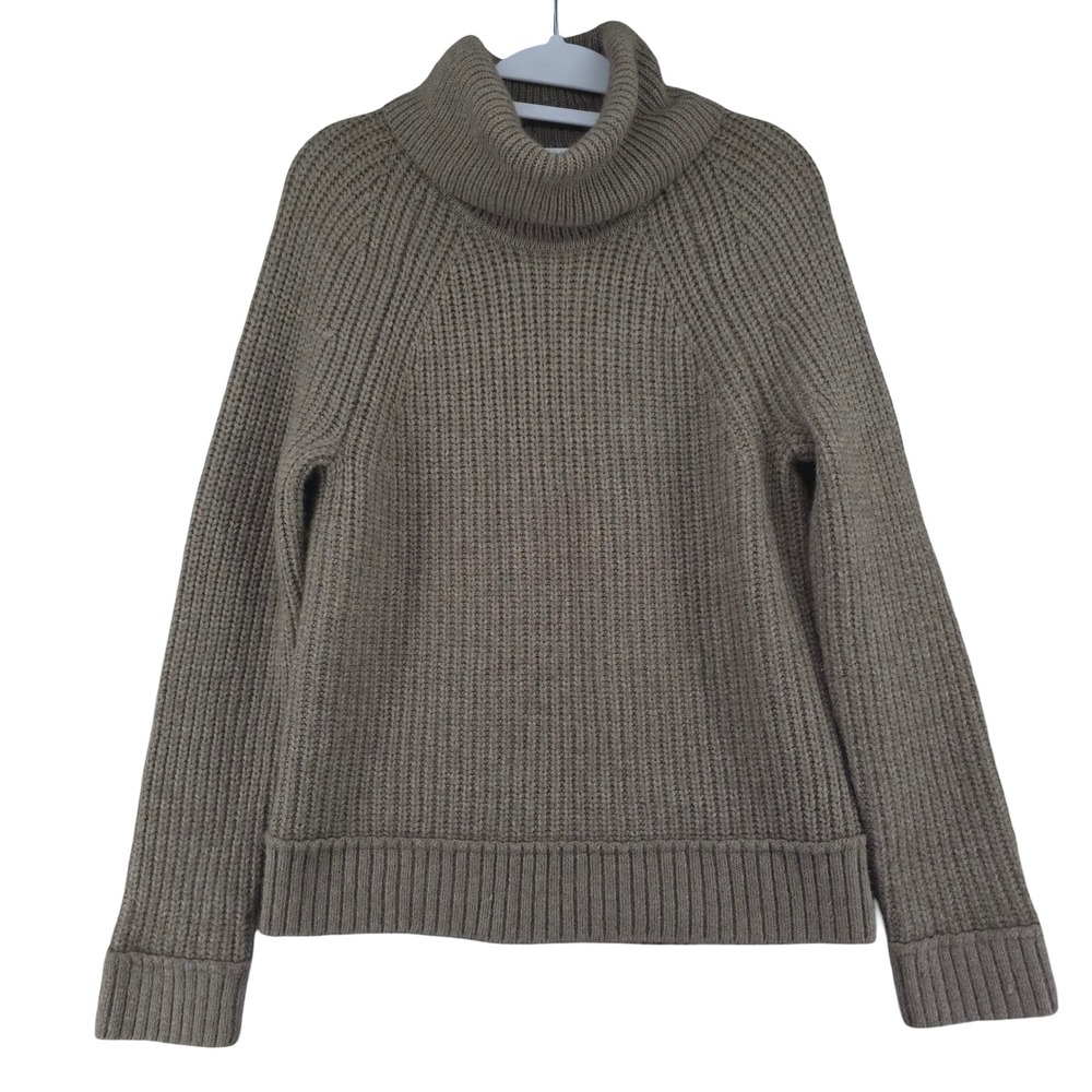 LL Bean Wool Alpaca Blend Chunky Grandpacore Cabincore Heritage Sweater Womens L